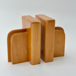 Bokstöd Art Deco Trä