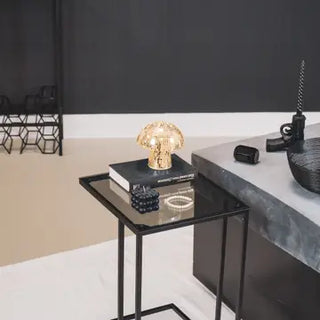 Skulptur Svamp Disco Guld