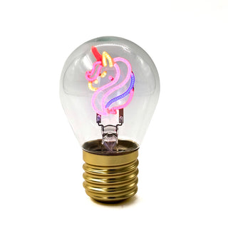 Portable Light Bulb Unicorn