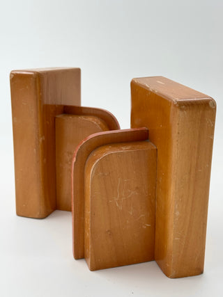 Bokstöd Art Deco Trä