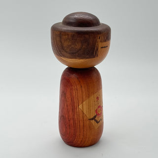 Sōsaku Kokeshi Kunio Miyagawa 15cm