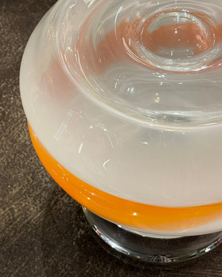 Vintage Murano Floor Lamp Carlo Nason for Mazzega 1970s