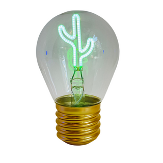 Portable Light Bulb Cactus
