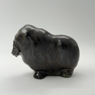 Skulptur Myskoxe