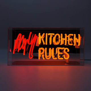 Neonlampa Box My Kitchen my rules