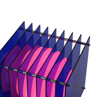 Table lamp LơP Square L Cobalt blue 