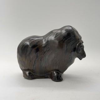 Skulptur Myskoxe