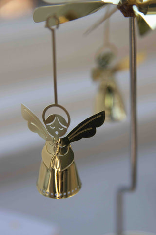 Änglaspel Sjungande Ängel Guld