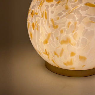 Murano Bordslampa Vintage Karamell