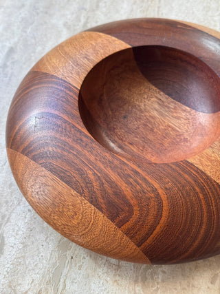Bowl Mahogany Striped