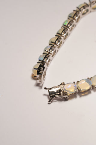 Tennis Bracelet with Opals