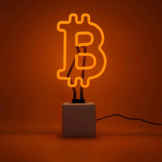 Neonlampa Bitcoin