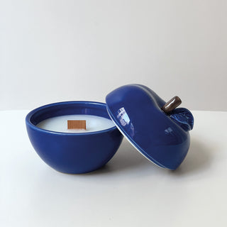 Scented candle Apple - Bleu Ambre