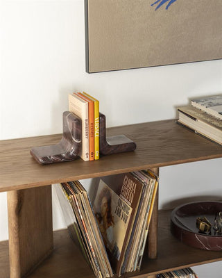 Bookends Rosso Pair
