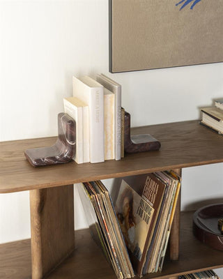 Bookends Rosso Pair