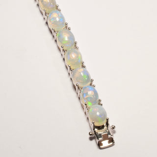 Tennis Bracelet with Opals