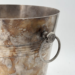 Champagnehink Silverpläterad Stor