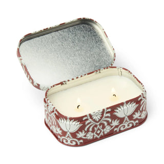 Scented Candle A Dopo Printed Tin - French Linen & Orris