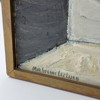 Painting Oil on canvas Max Gregor Carlsson