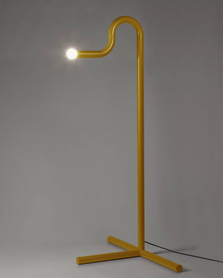 Golvlampa La Uno Gialla