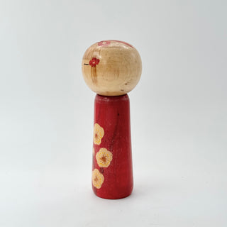 Sōsaku Kokeshi, Hakuju, Cherry blossoms 24cm