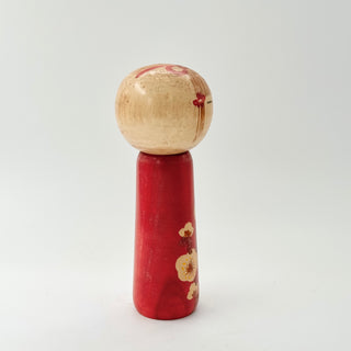 Sōsaku Kokeshi, Hakuju, Cherry blossoms 24cm