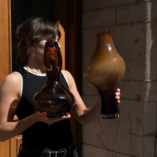 Glass vase Suna No.2