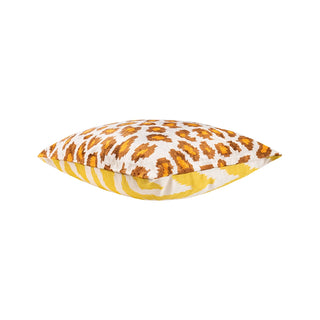 Kudde Ikat Leopard 40x40cm