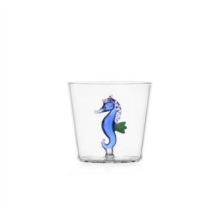 Marine Garden tumbler Seahorse blue