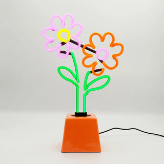 Flowers Ceramic foot Neon