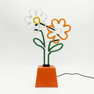 Flowers Ceramic foot Neon