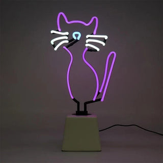 Neonlampa Katt