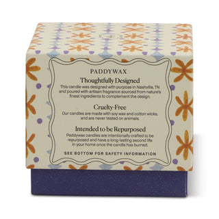 Scented candle Tulip - Orange/Blue - Garden & Grove