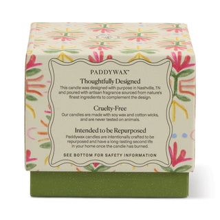 Scented Candle Tulip - Purple/Green - Bronzed Gardenia