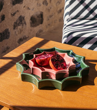 Ceramic Dish Tasca Dark Green