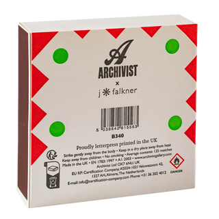 Matchsticks Winking Santa