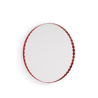 Arcs Mirror Round Ø60 Red