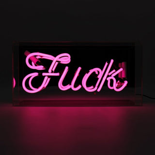 Fuck Rosa NEON lampa