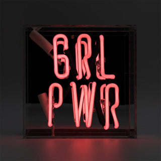 Girl Power' Mini NEON lampa