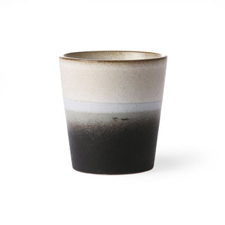 70s ceramics: coffee mug, rock