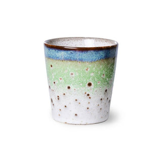 70s ceramics: coffee mug, comet