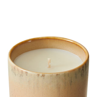 70s ceramics: small scented candle, Vancouver