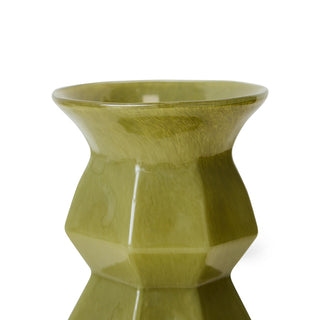 Vase Glass Silhouette, Green
