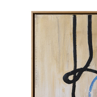 Framed Artwork, Easy Elan 153x133cm