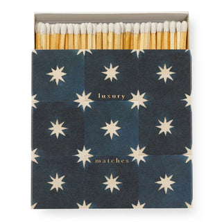 Tändstickor Navy Star Tile by Wanderlust Paper Co.