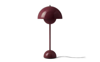 Flowerpot Table Lamp VP3 Dark Plum