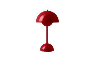 Flowerpot Portabel lampa VP9 Vermilion Red