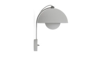 Flowerpot Wall Lamp VP8 Matt Light Grey