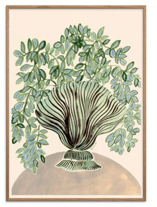 Inramad poster Shell Vase