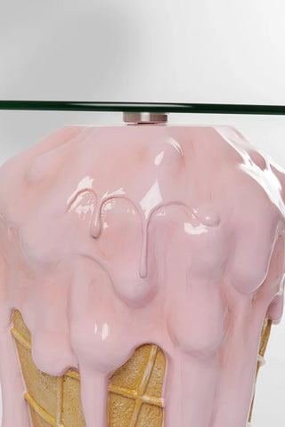 Side Table Glass 60cm